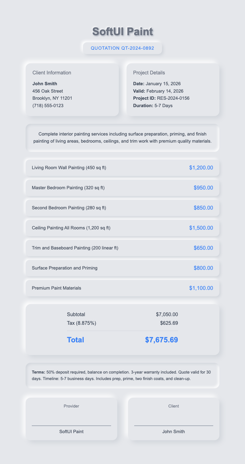 Neomorphism painting quotation